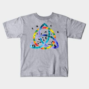 British Summer Celtic Knot Kids T-Shirt